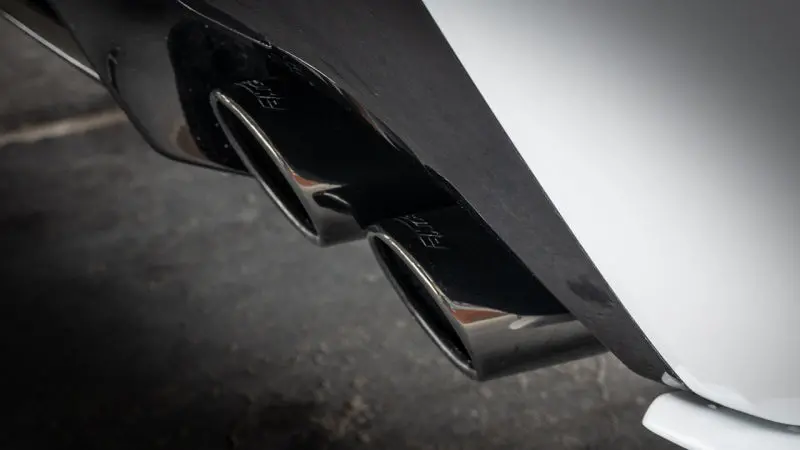 Borla 15-24 Lexus Rc F Axle-Back Exhaust System S-Type - Black Chrome 2