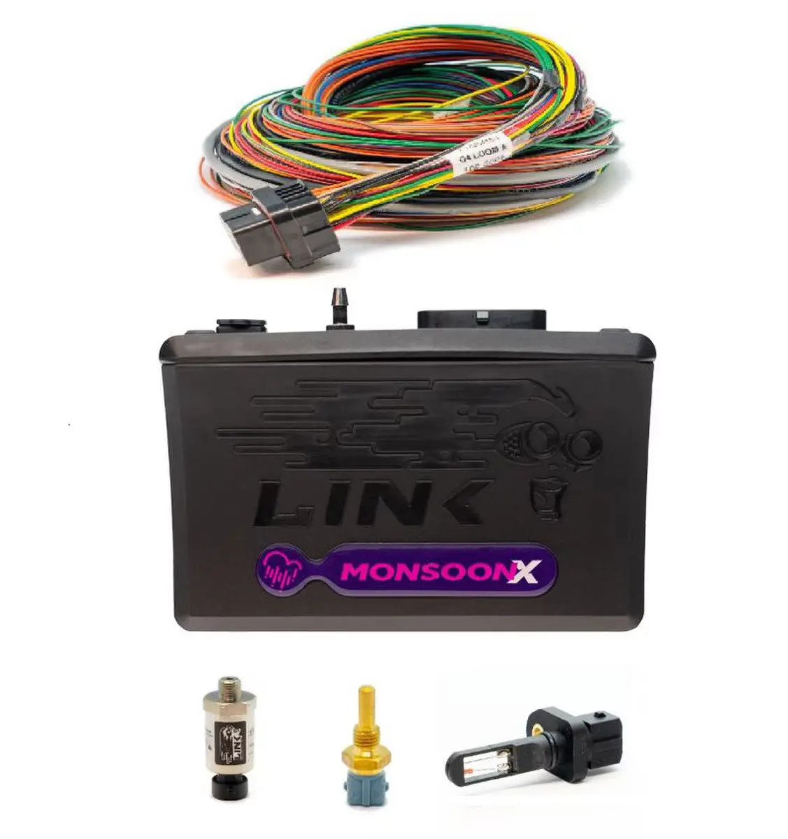 Link Engine Management G4x Monsoon Wire-In Bundle - Ecu + Loom + Sensors 1