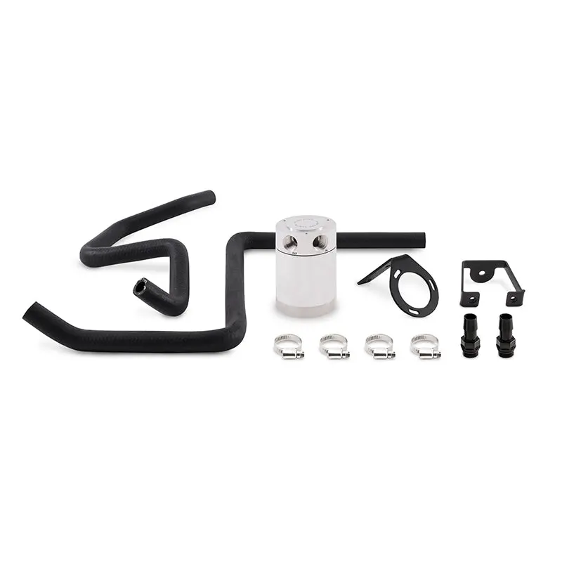 Mishimoto 05-14 Dodge Charger / 05-14 Chrysler 300C 5.7L Direct Fit Oil Catch Can Kit - Polished 1