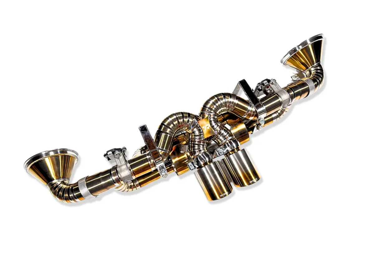 Porsche 992 Gt3 / Gt3 Rs Titanium Exhaust System Vanta Edition - Yonristic Performance 8