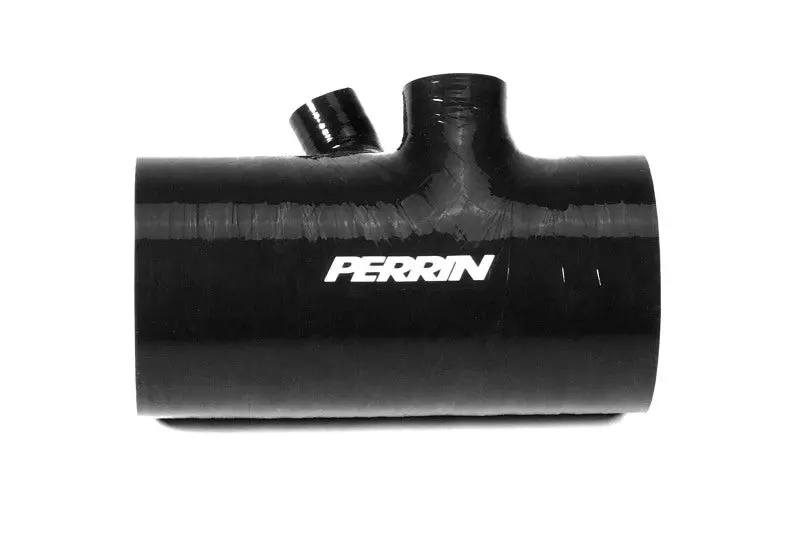Perrin 22-24 Subaru Wrx / 20-25 Lgt & Obxt Turbo Inlet Hose W/Turbo Adapter Flange (Short) - Black 1
