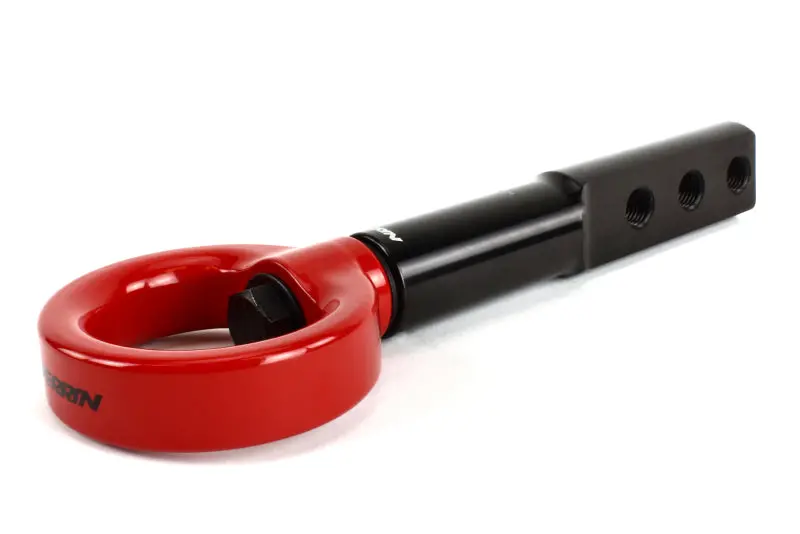 Perrin 17-21 Honda Civic Si/Type R/Touring/Hatchback Tow Hook Kit Front - Red 1