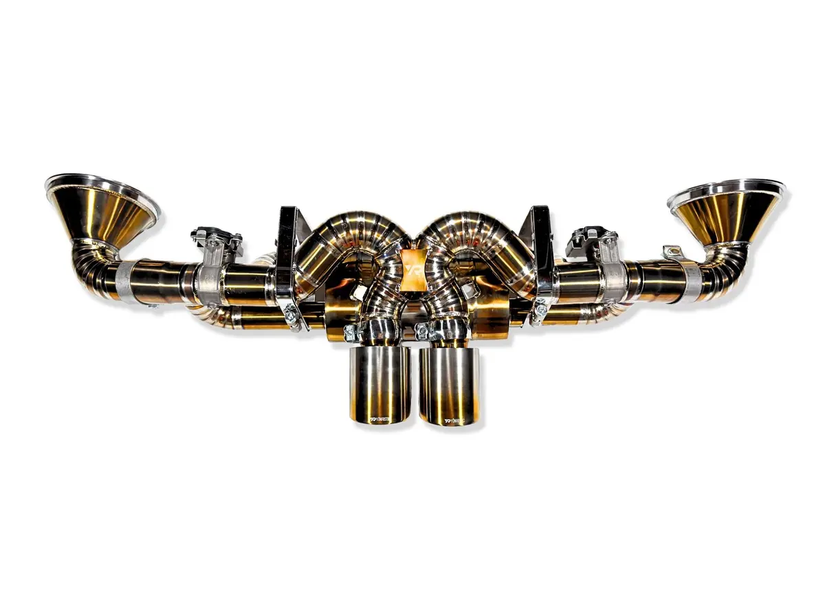 Porsche 992 Gt3 / Gt3 Rs Titanium Exhaust System Vanta Edition - Yonristic Performance 4