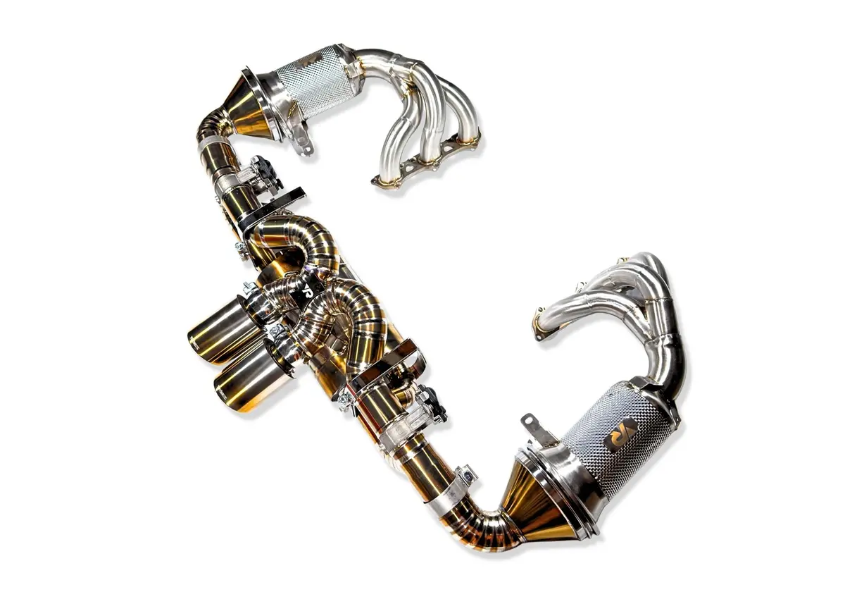 Porsche 992 Gt3 / Gt3 Rs Titanium Exhaust System Vanta Edition - Yonristic Performance 11