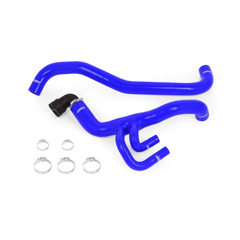 Mishimoto 10-14 Ford F-150 Raptor 6.2L V8 Blue Silicone Radiator Hose Kit 1