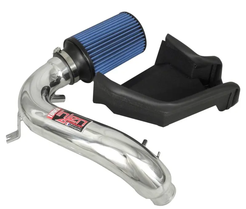 Injen 12-13 Fiat 500 Abarth 1.4L(T) Polished Short Ram Intake W/ Mr Tech & Heat Shield 2