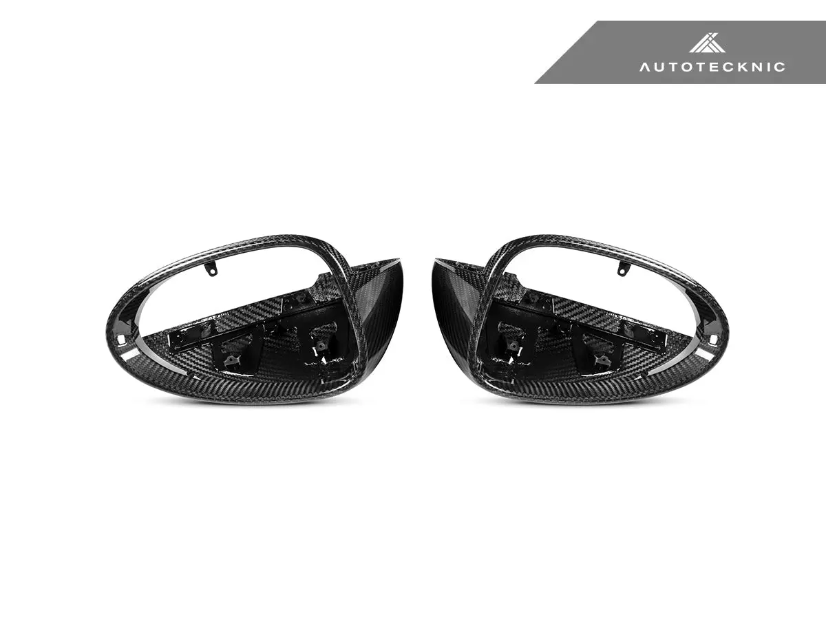 Autotecknic Replacement Dry Carbon Mirror Covers - Porsche 95B Macan 4