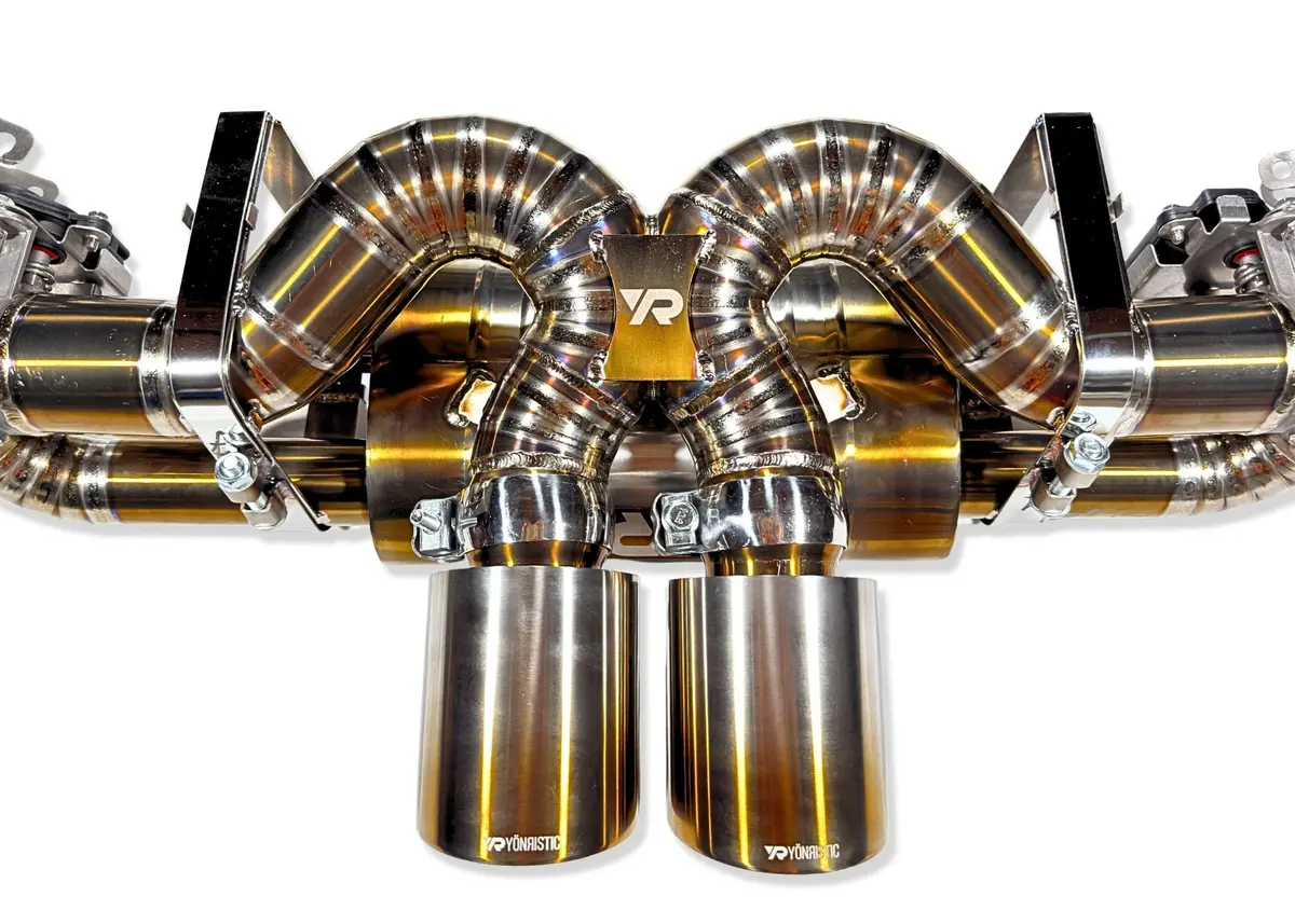 Porsche 992 Gt3 / Gt3 Rs Titanium Exhaust System Vanta Edition - Yonristic Performance 5