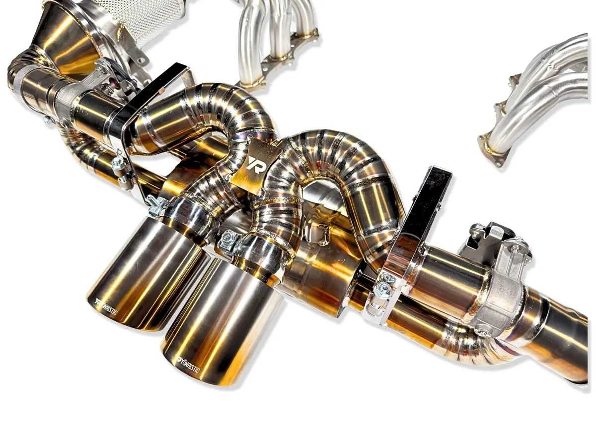 Porsche 992 Gt3 / Gt3 Rs Titanium Exhaust System Vanta Edition - Yonristic Performance 6
