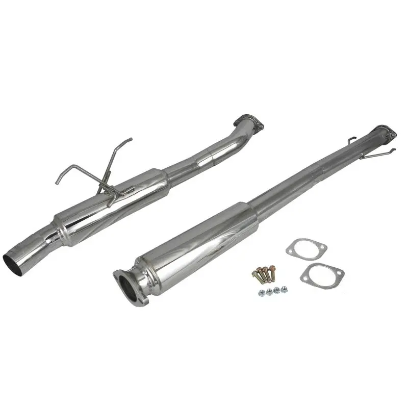 Injen 11-17 Nissan Juke (Incl Nismo) 3 Polished Stainless Steel Full Catback Exhaust 1