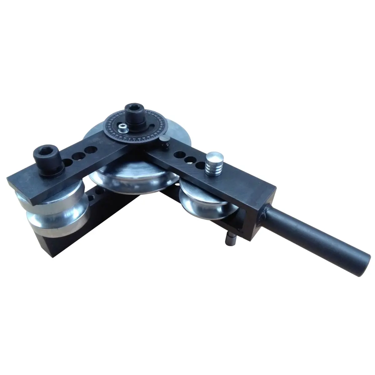 Manual Tube Bender 180° Bends Up To 1" Incl. 3/4"×2.5" Die & Degree Wheel 1