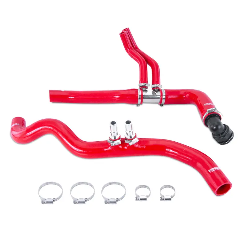 Mishimoto 18-19 Ford F-150 3.5L Ecoboost Red Silicone Coolant Hose Kit 1