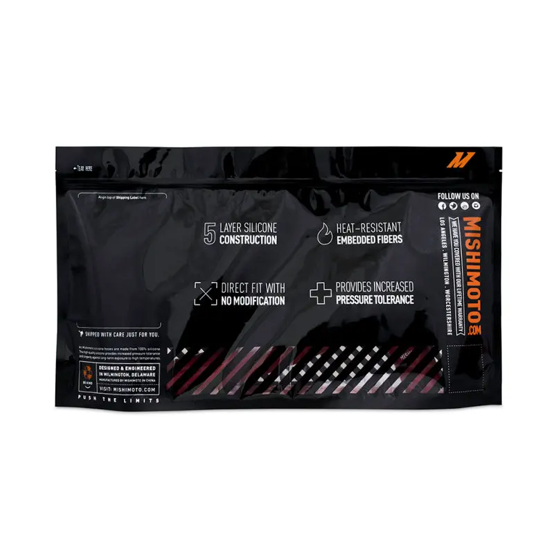 Mishimoto 09+ Pontiac G8 Silicone Coolant Hose Kit - Black 2