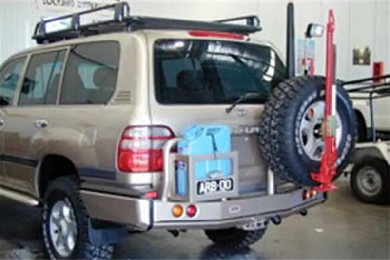 Arb Jerry Can/Holder Arb Rear Step Towbar Rhs Blk 1