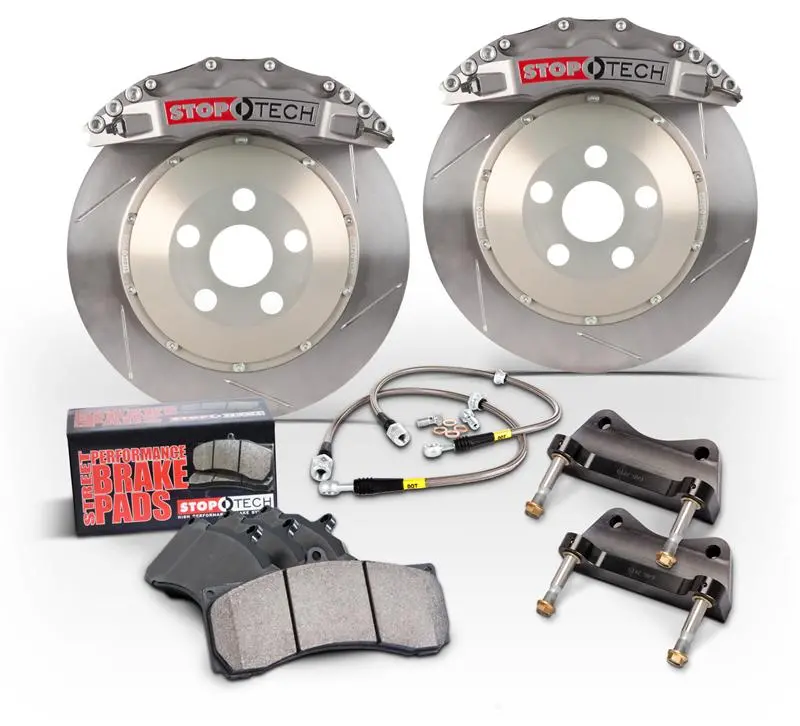 Stoptech 08-13 Bmw M3/11-12 1M Coupe Front Bbk W/ St-60 Trophy Calipers Slotted 380X35mm Rotors 1