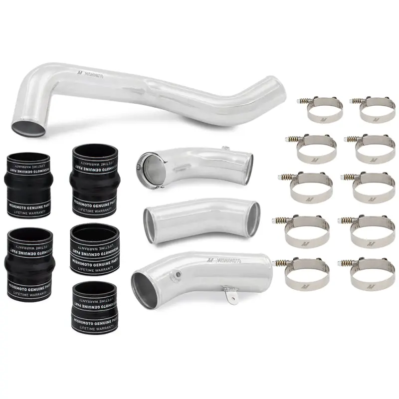 Mishimoto 17-19 Gm 6.6L L5p Intercooler Pipe And Boot Kit Polished 1