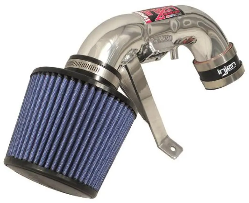 Injen 06-11 Honda Civic Hybrid 1.3L 4 Cyl Polished Dyno-Tuned Air Intake W/ Web Nano-Fiber Filter 1