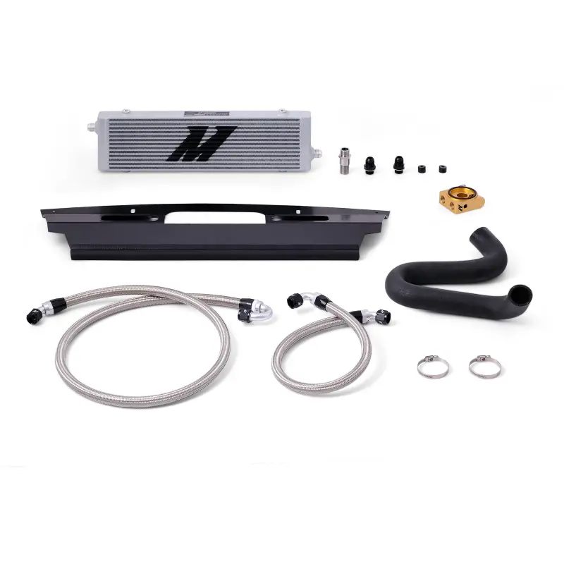 Mishimoto 2015+ Ford Mustang Gt Thermostatic Oil Cooler Kit - Silver 1