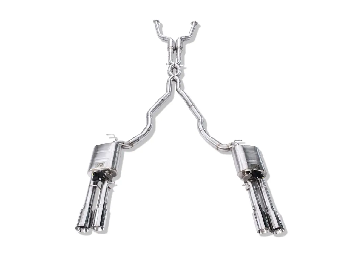 Bmw E60 M5 E63 M6 Performance Exhaust System Double X-Pipe - Yonristic Performance 1