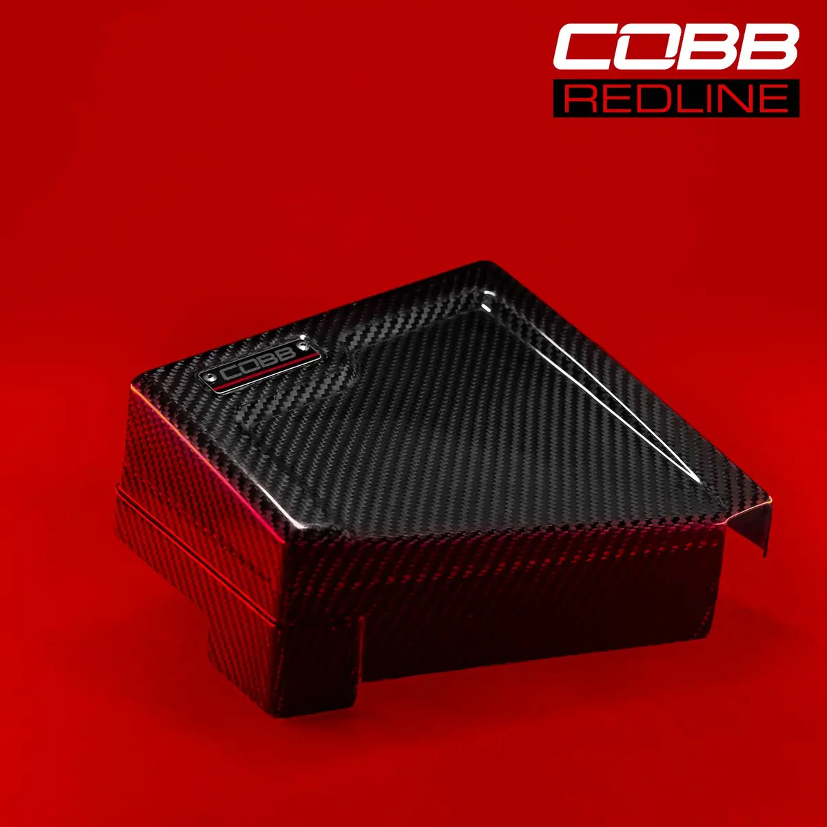 Cobb Subaru Redline Gloss Carbon Fiber Fuse Cover (Driver Side) Wrx 2022-2025 1