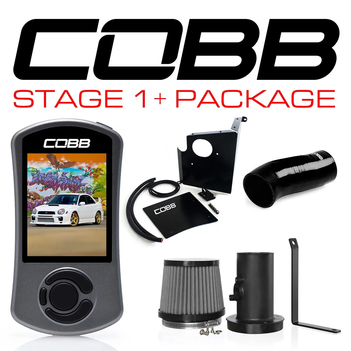 Cobb Subaru 02-05 Wrx Stage 1+ Power Package W/V3 1