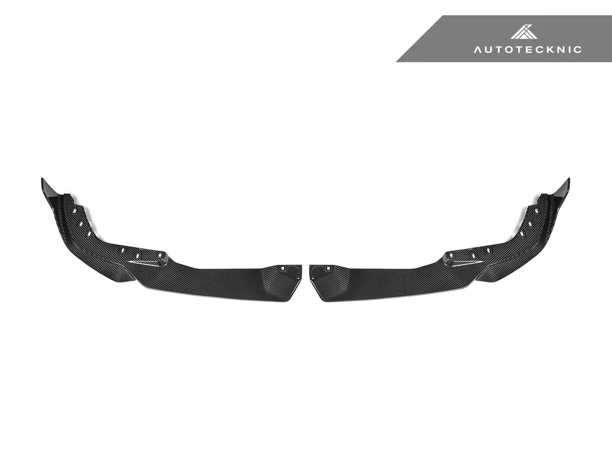 Autotecknic Dry Carbon Performante Front Splitter Set - G20 3-Series M-Sport Lci 1