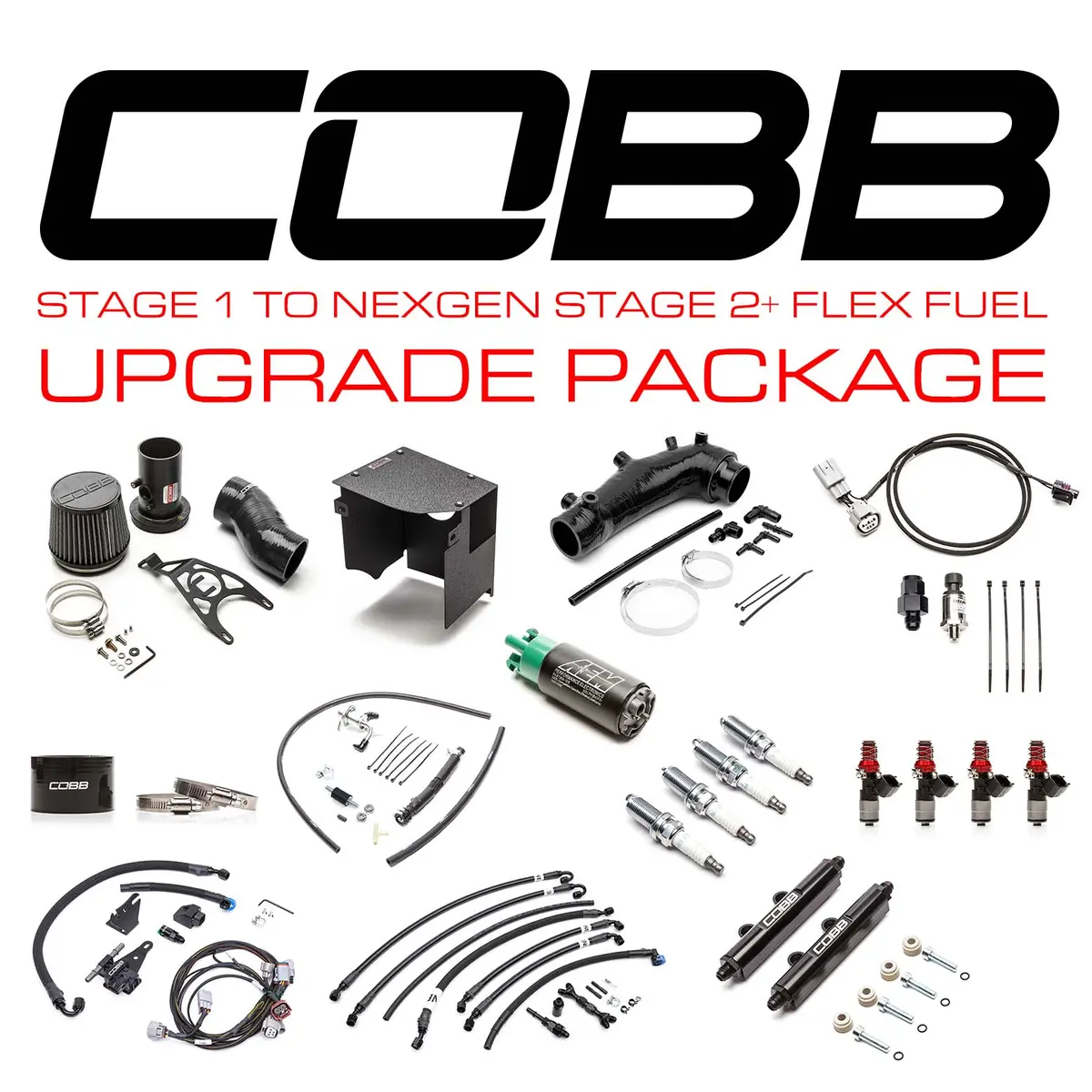 Cobb Subaru Stage 1 To Nexgen Stage 2 + Flex Fuel Power Package Upgrade Sti 2008-2014 1