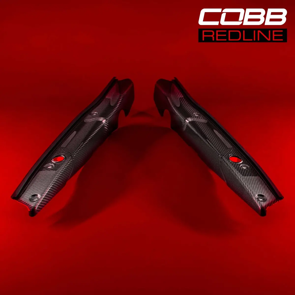 Cobb Subaru Redline Gloss Carbon Fender Shrouds Wrx 2022-2025 1