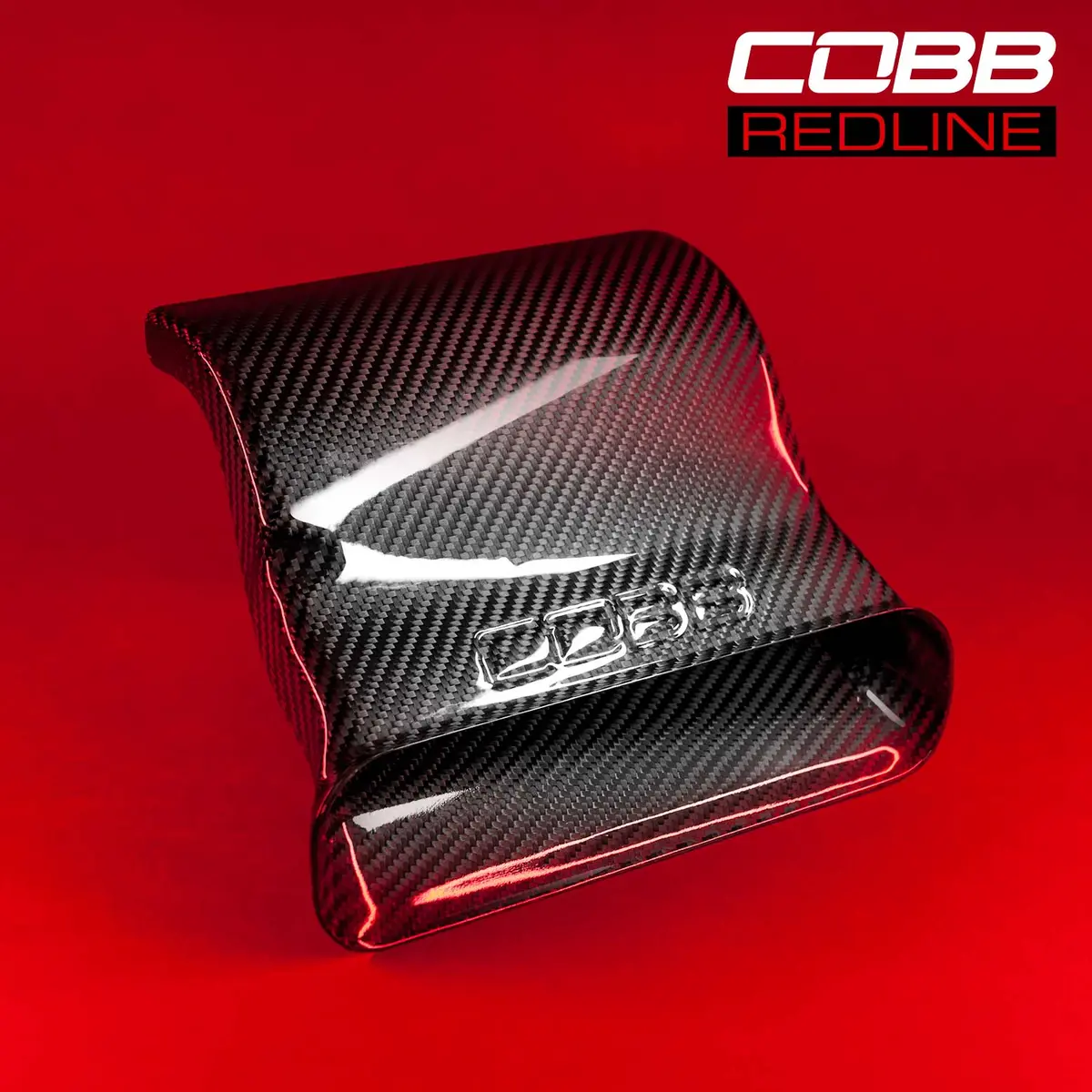 Cobb Subaru Redline Gloss Carbon Fiber Intake Grill Scoop Wrx 2022-2025 1