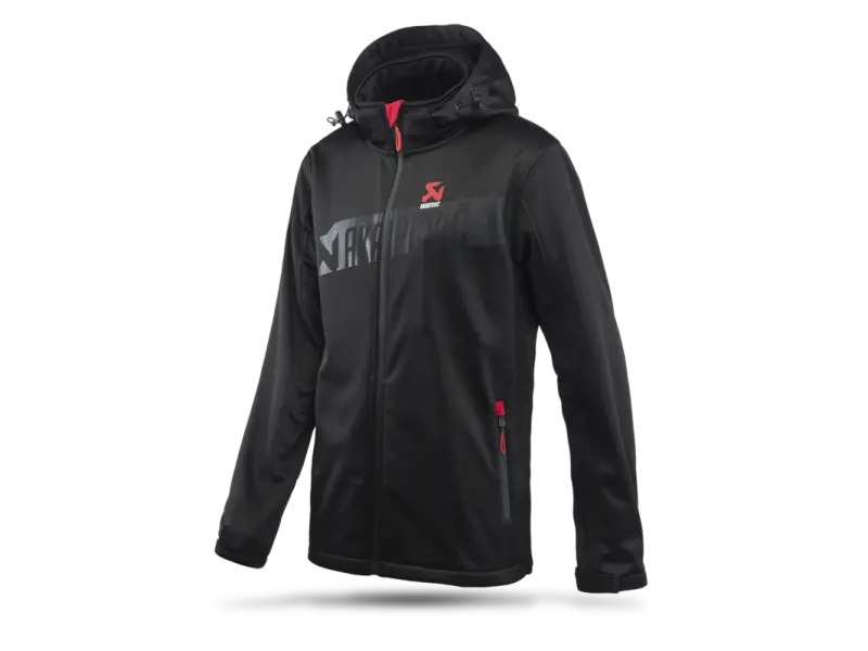 Akrapovic Mens Corpo Softshell Jacket Black - M 1