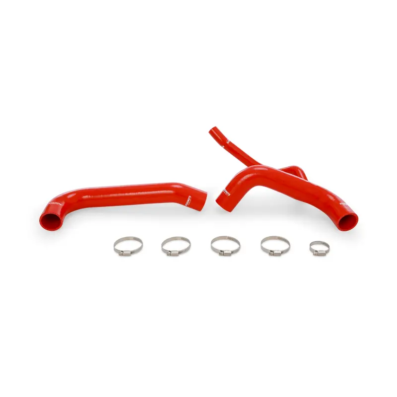 Mishimoto 2015+ Dodge Challenger / Charger Srt Hellcat Silicone Radiator Hose Kit - Red 1