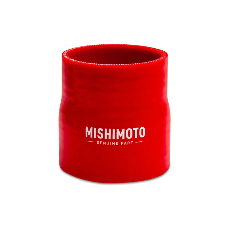 Mishimoto 2.75In. To 3In. Silicone Transition Coupler - Red 1