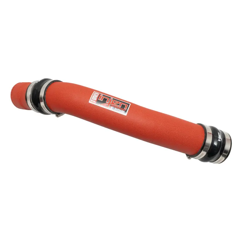 Injen 17-22 Ford F250/F/350/F-450/F-550 V8-6.7L Turbo Diesel Wrnkl Red Intercooler Hot Side Piping 1