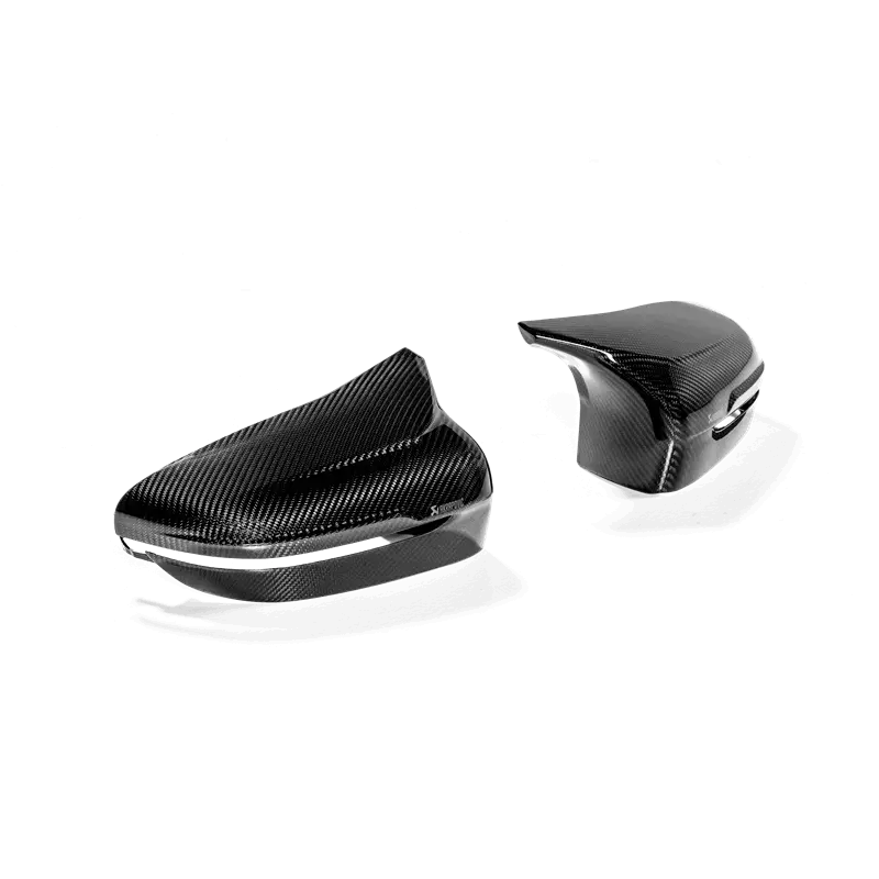 Akrapovic 2018+ Bmw M5 (F90) / 2020 Bmw M8 (F91/F92) Carbon Fiber Mirror Cap Set - High Gloss 1