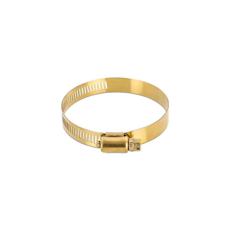 Mishimoto High-Torque Worm Gear Clamp 2.83In.-3.74In. (72Mm-95Mm) - Pack Of 2 - Gold 1
