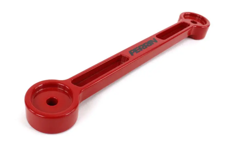 Perrin 17-21 Honda Civic Si Coupe/Sedan Battery Tie Down - Red 1