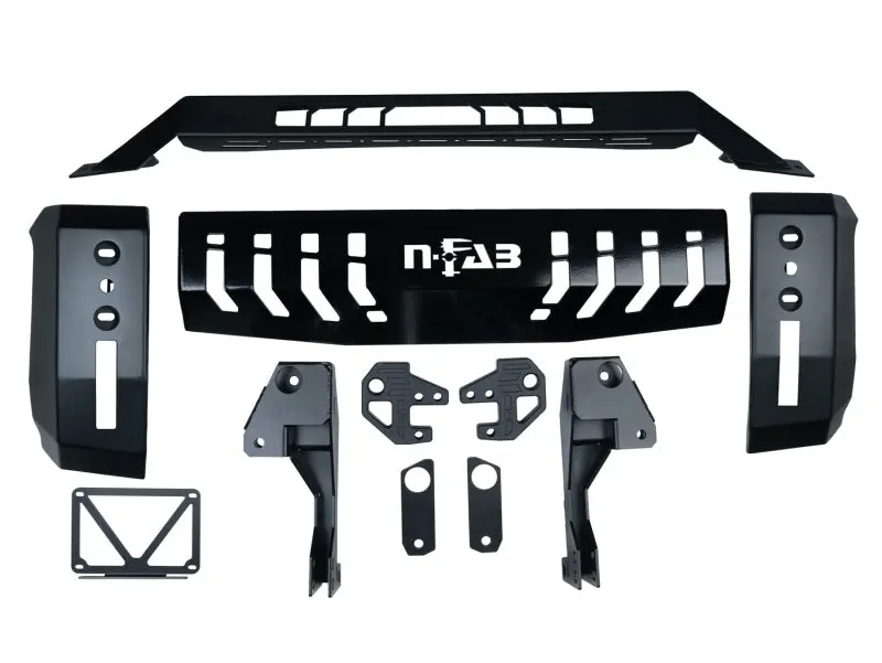 N-Fab Hvm Bull Bar 14-21 Toyota Tundra - Tex. Black 1