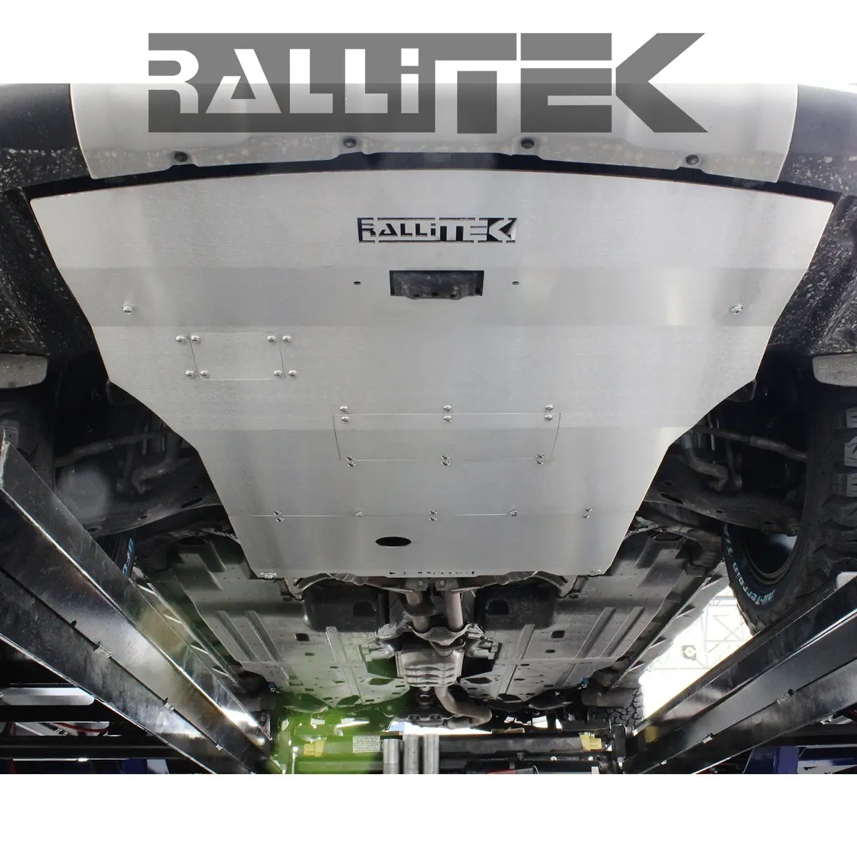 Rallitek Front And Transmission Skid Plate Kit - Fits 15-19 Subaru Outback 2