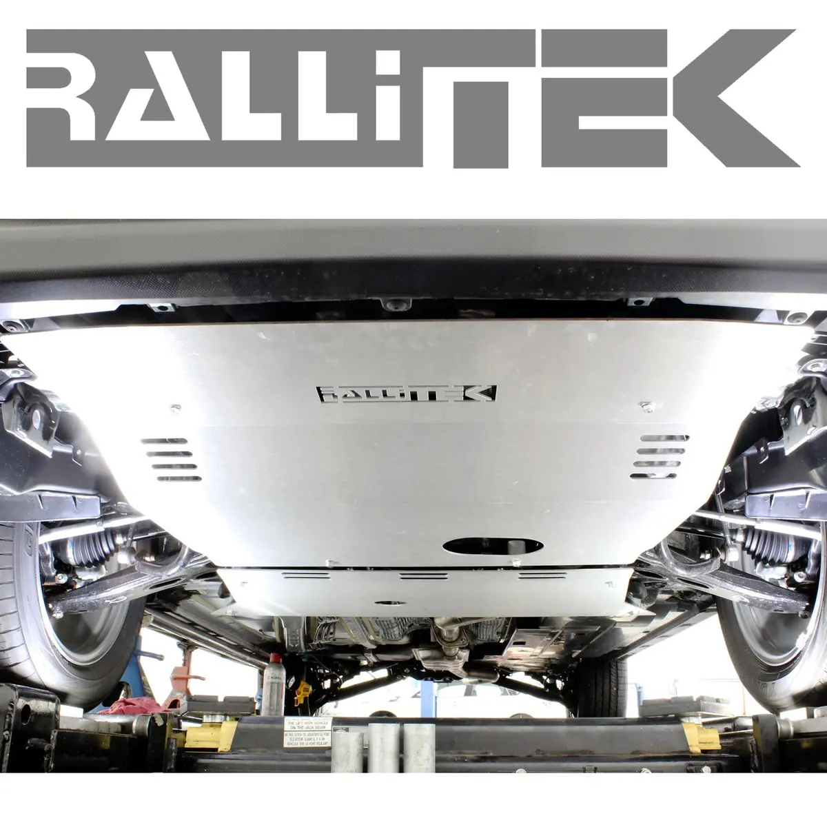Rallitek Front And Transmission Skid Plate Kit - Fits 18-23 Subaru Crosstrek 4