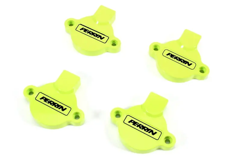 Perrin 15-25 Subaru Wrx / 04-18 Forester / 20-25 Obxt & Lgxt Cam Solenoid Cover - Yellow 1