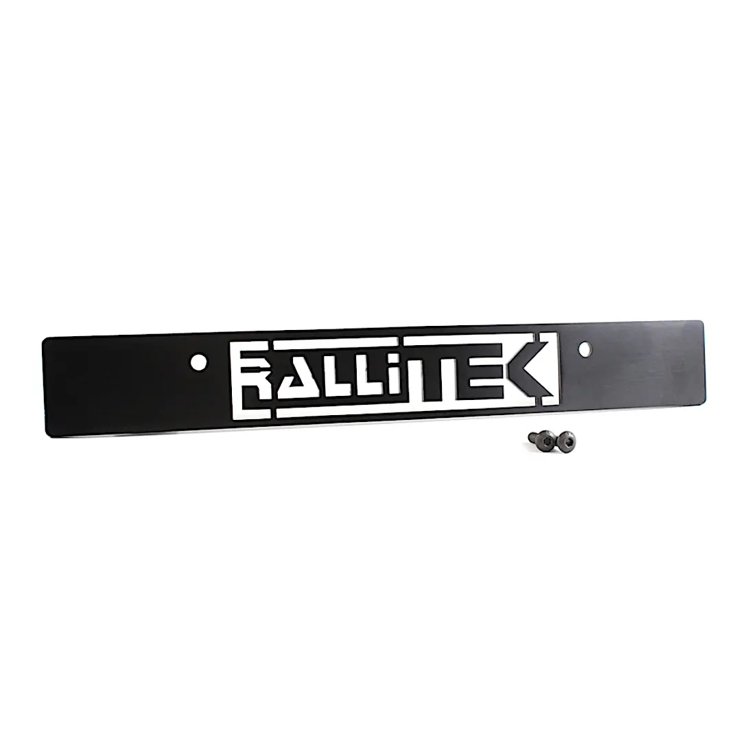 Rallitek License Plate Delete - Fits Subaru Models 1
