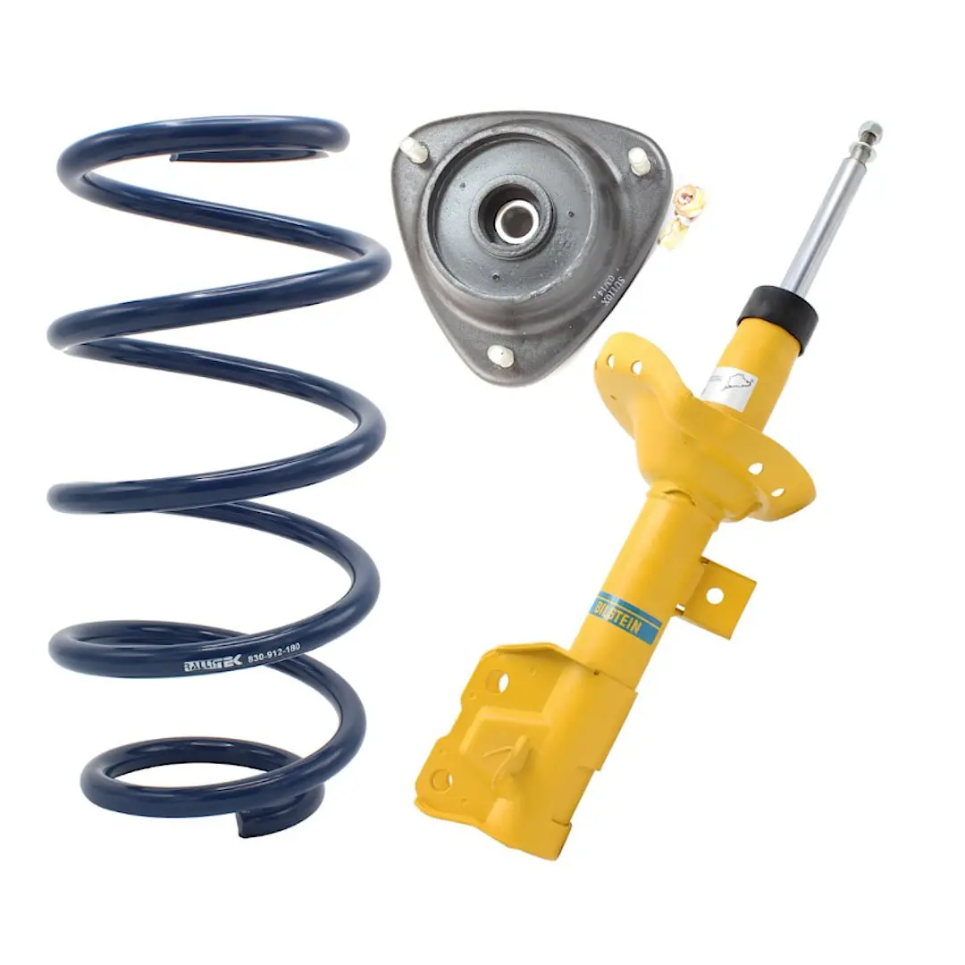 Rallitek 1" Front Standard Height Springs & Bilstein B6 Struts - Fits 2018-2023 Subaru Crosstrek 2