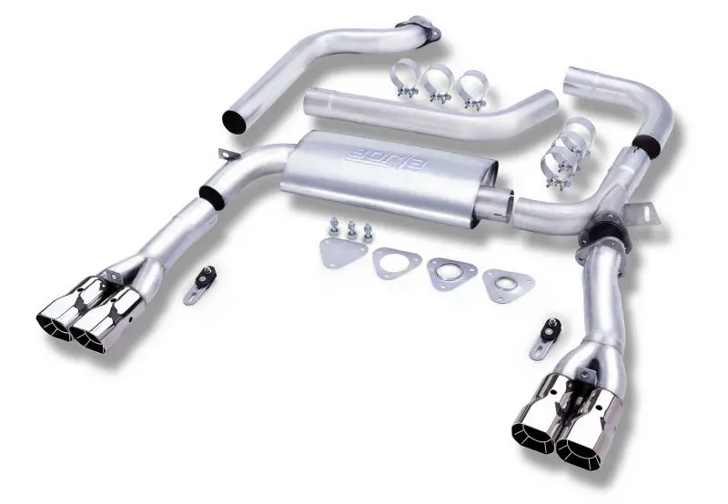 Borla 95-97 Chevrolet Camaro / Pontiac Trans Am 5.7L 3In Adjustable Ss Cat-Back 1