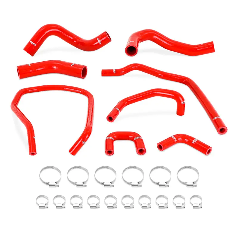 Mishimoto 04-10 Infiniti Qx56 / 04-14 Titan Silicone Coolant Hose Kit - Red 1