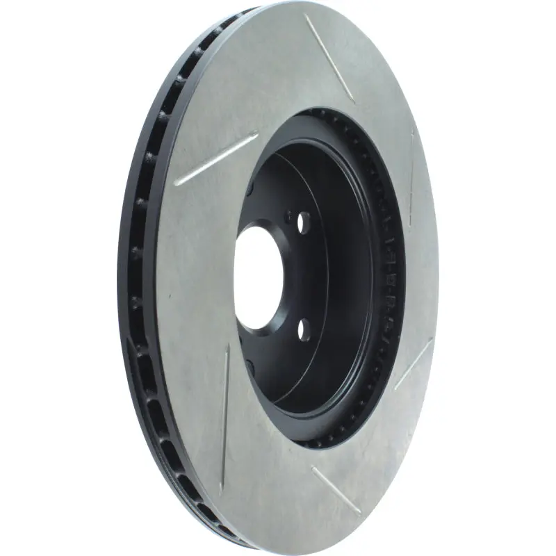 Stoptech Power Slot 86-92 Supra All Front Right Sportstop Slotted Rotor 1