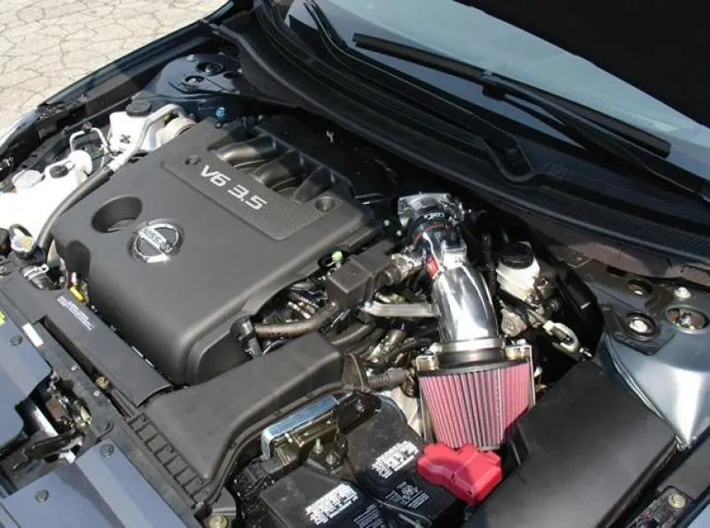 Injen 07-09 Altima 3.5L V6 Coupe & Sedan W/ Heat Shield Polished Short Ram Intake 1