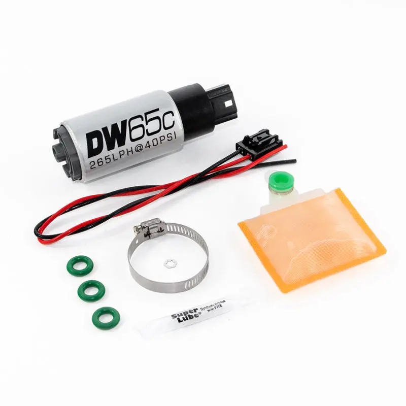 Deatschwerks Ford Focus Mk2 Rs Dw65c 265Lph Compact In-Tank Fuel Pump W/Install Ki 1