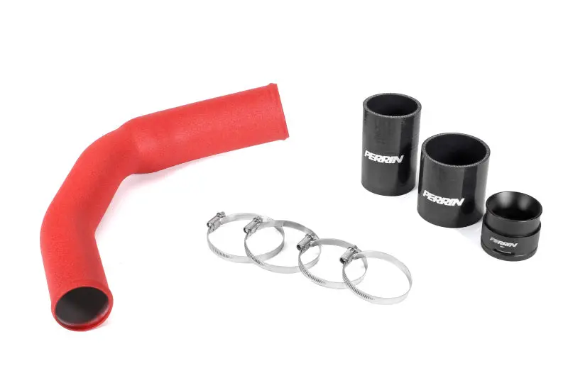 Perrin 22-25 Subaru Wrx / 19-25 Ascent / 20-25 Legacy Turbo / 22-25 Outback Turbo Charge Pipe - Red 1