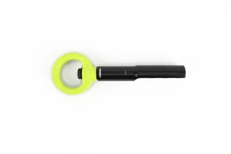 Perrin 17-21 Honda Civic Si/Type R/Touring/Hatchback Tow Hook Kit Front - Neon Yellow 1