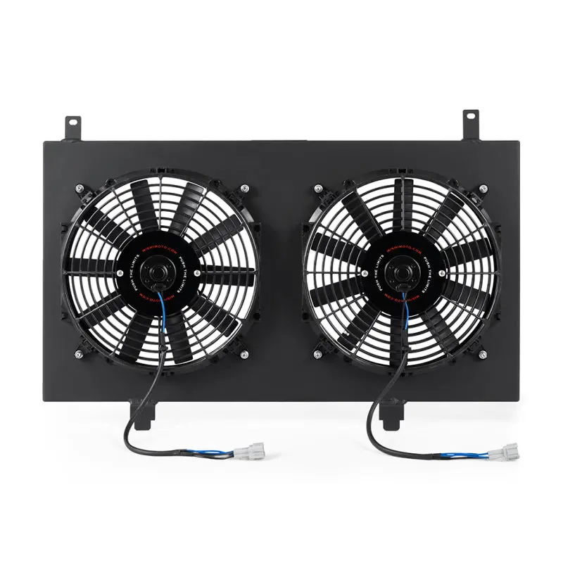 Mishimoto 03-06 Nissan 350Z Aluminum Fan Shroud Black 1